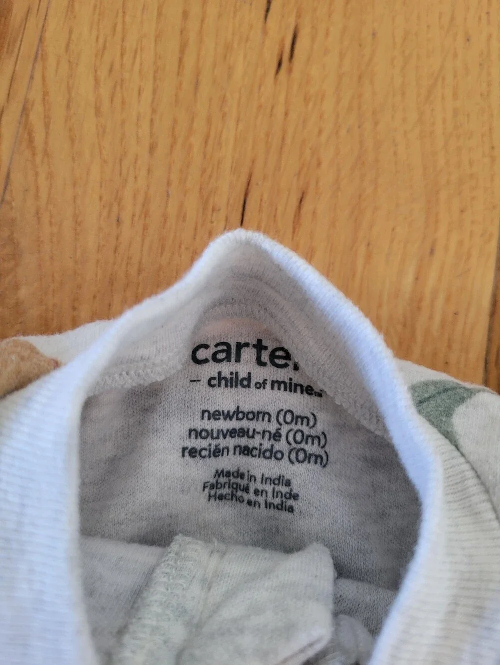 Baby boys size newborn sleeper